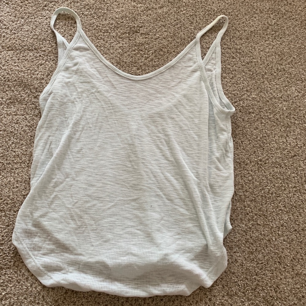 Light blue tank top